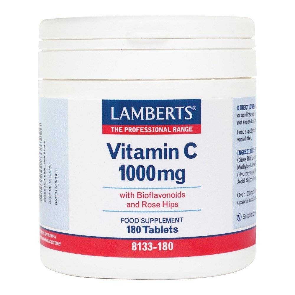Lamberts C 1000 mg 180 tabletten - Vitaminemarkt.nl