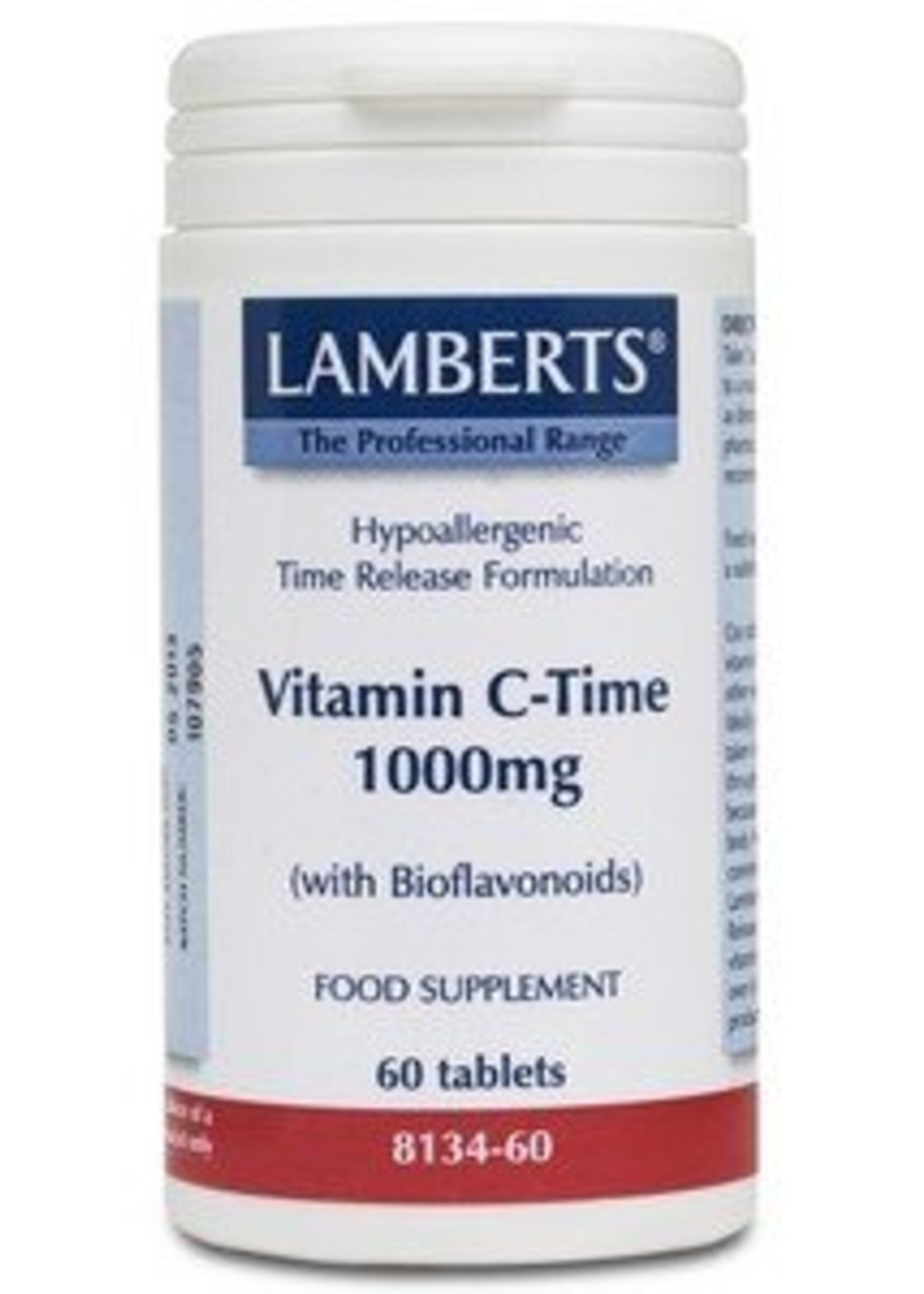 Lamberts Vitamine C Time 1000 mg & Bioflavonoiden 60 tabletten