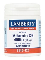 Lamberts Vitamin D3 400iu 120 tab