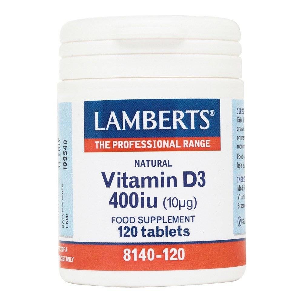 Conciërge duidelijk Wiens Lamberts Vitamine D 400 ie 120 tabletten - Vitaminemarkt.nl