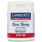 Lamberts Zinc 15mg 180 tab