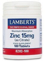 Lamberts Zinc 15mg 180 tab