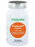 Vitortho Groenlipmossel extract 500 mg 60 vcaps