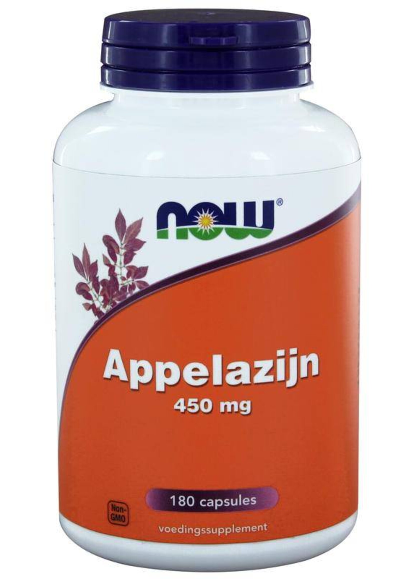 NOW Appelazijn 450 mg 180 capsules