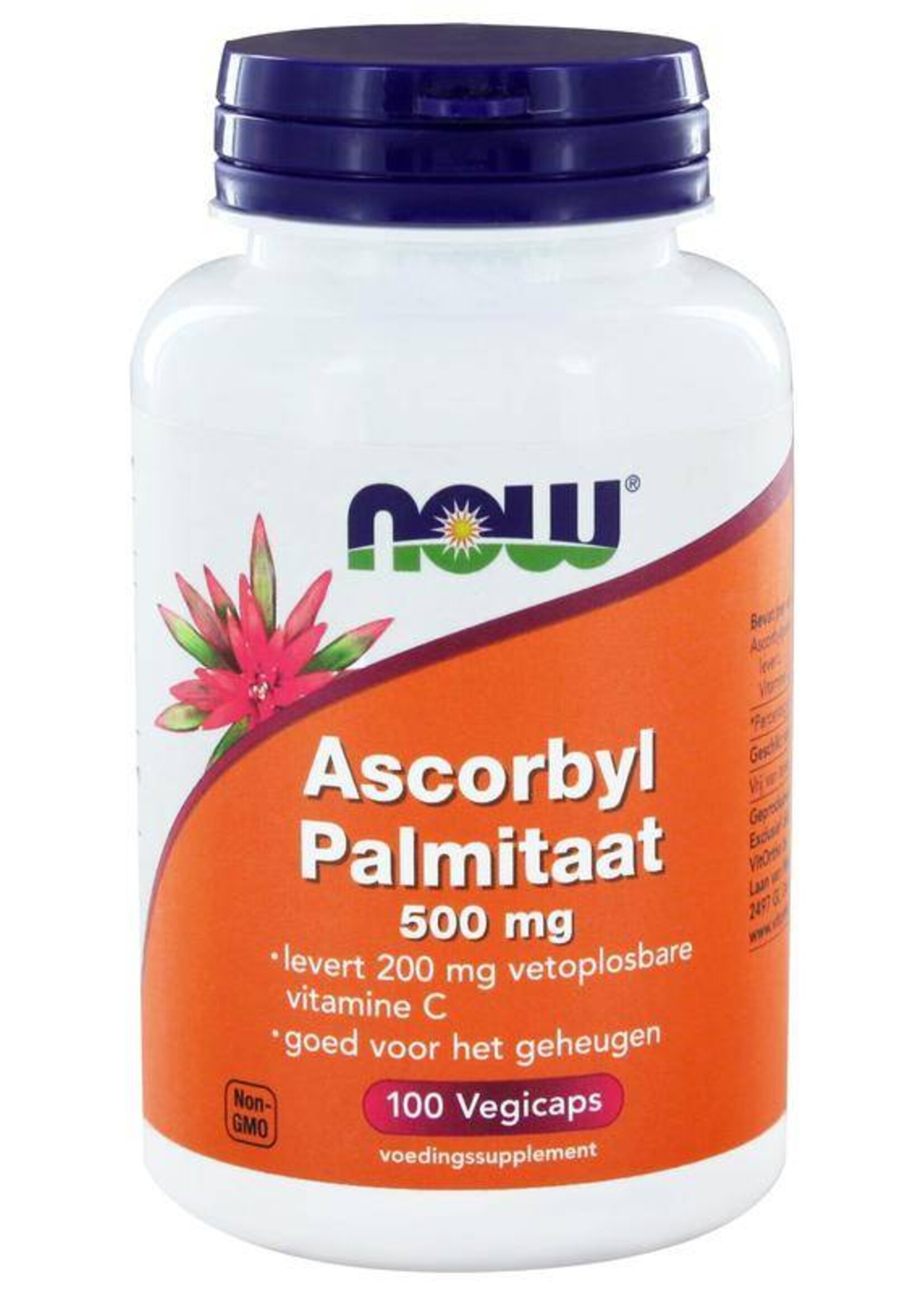 NOW Ascorbyl Palmitaat 500 mg 100 vegicaps