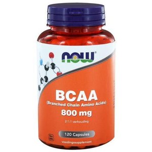 NOW BCAA 120 capsules