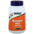NOW Betaïne HCl 120 cap