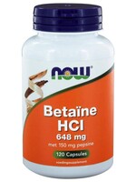 NOW Betaïne HCl 120 cap