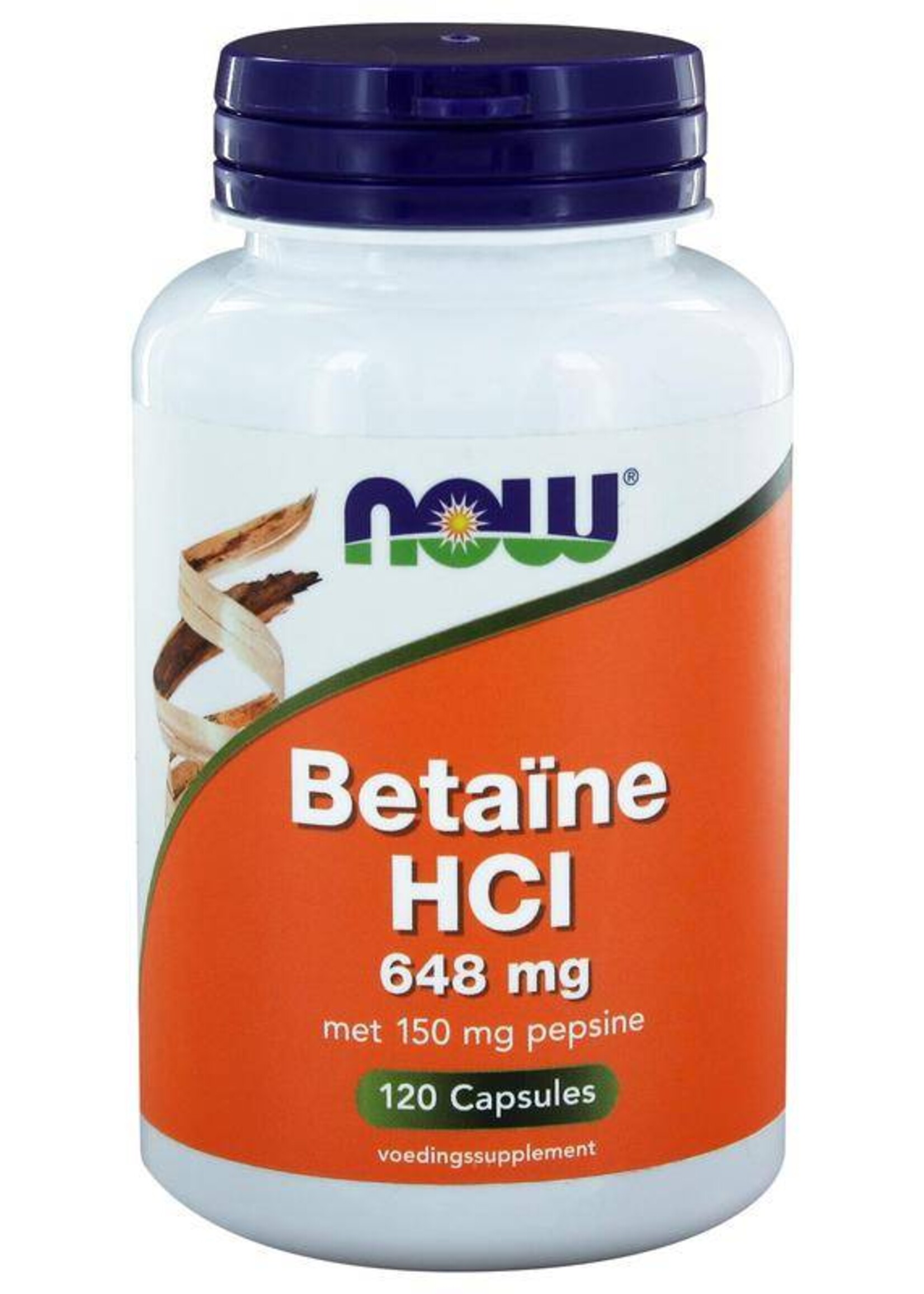NOW Betaïne HCl 648 mg 120 capsules