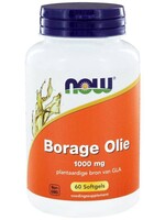 NOW Borage Olie 60 sft