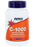 NOW C-1000 met Rozenbottel en Bioflavonoïden 100 tab