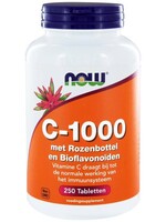 NOW C-1000 met Rozenbottel en Bioflavonoïden 250 tab