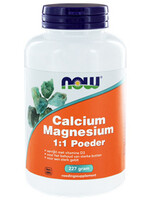 NOW Calcium Magnesium 1:1 Poeder 227 g