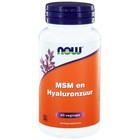 NOW MSM en Hyaluronzuur 60 v-caps