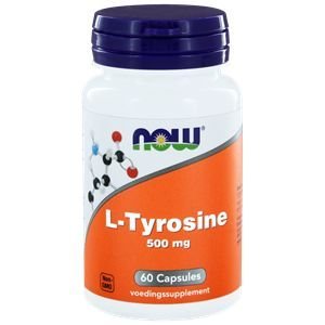 NOW L-tyrosine 500 mg 60 capsules