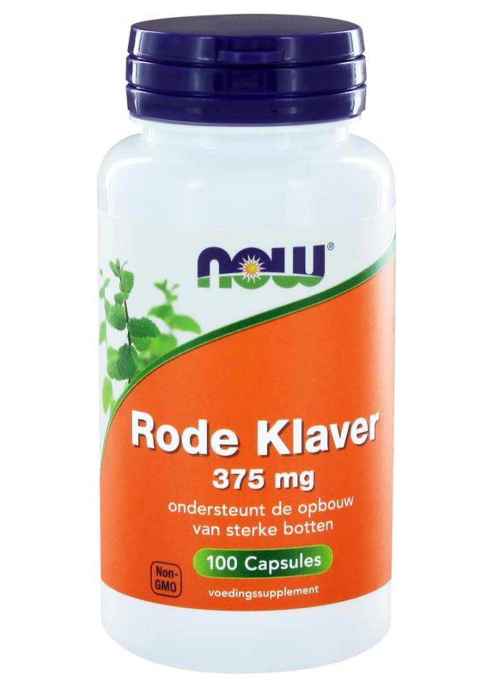 NOW Rode Klaver 375 mg 100 capsules