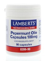 Lamberts Pepermunt Olie Capsules 100 mg 90 cap