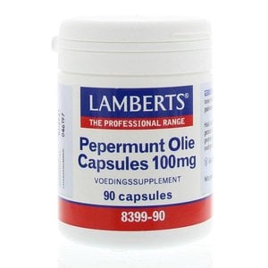 Lamberts Pepermunt Olie 100 mg 90 capsules