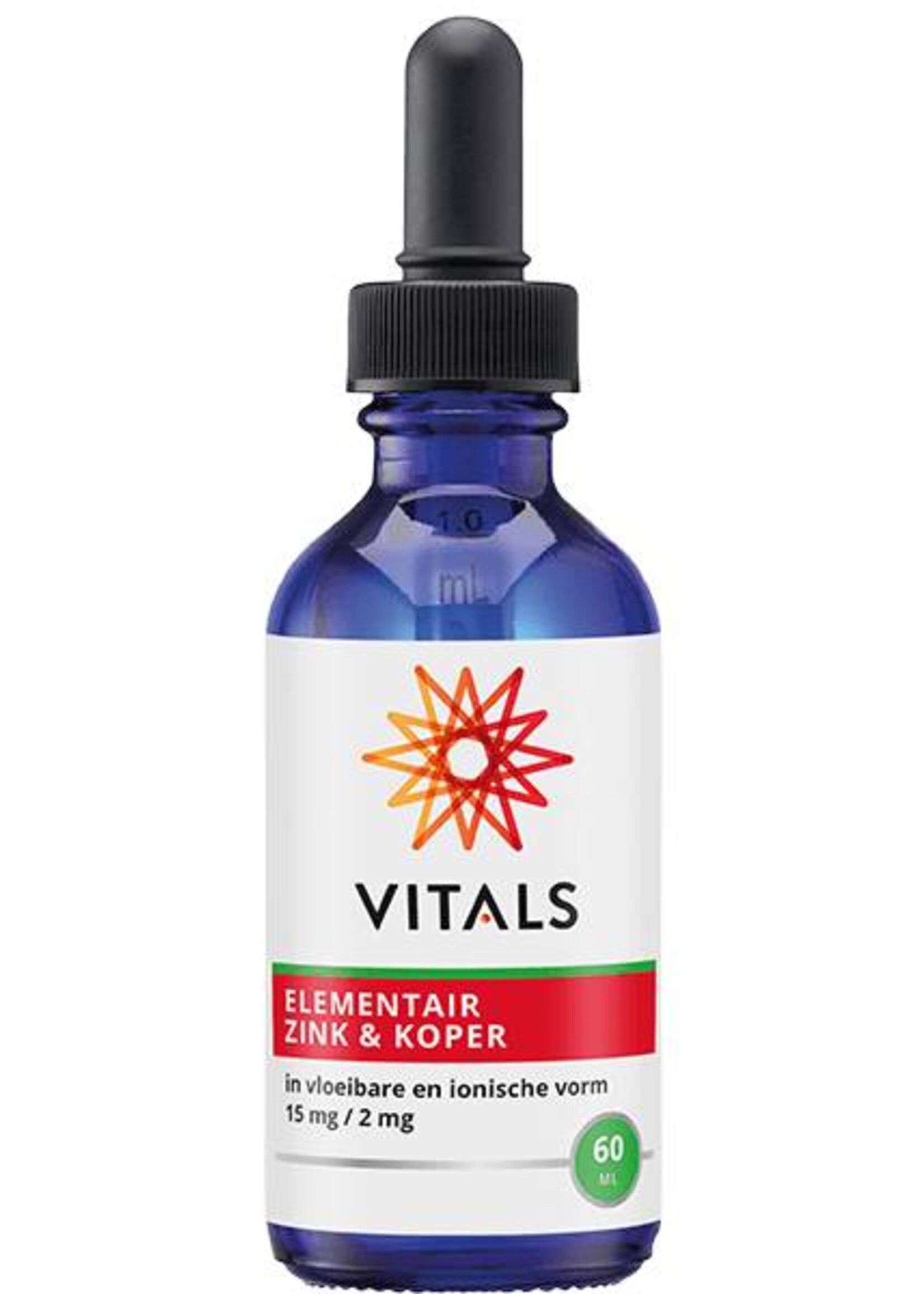 Vitals Elementair Zink & Koper 60 ml