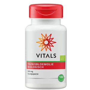 Vitals Teunisbloemolie Biologisch 100 softgel