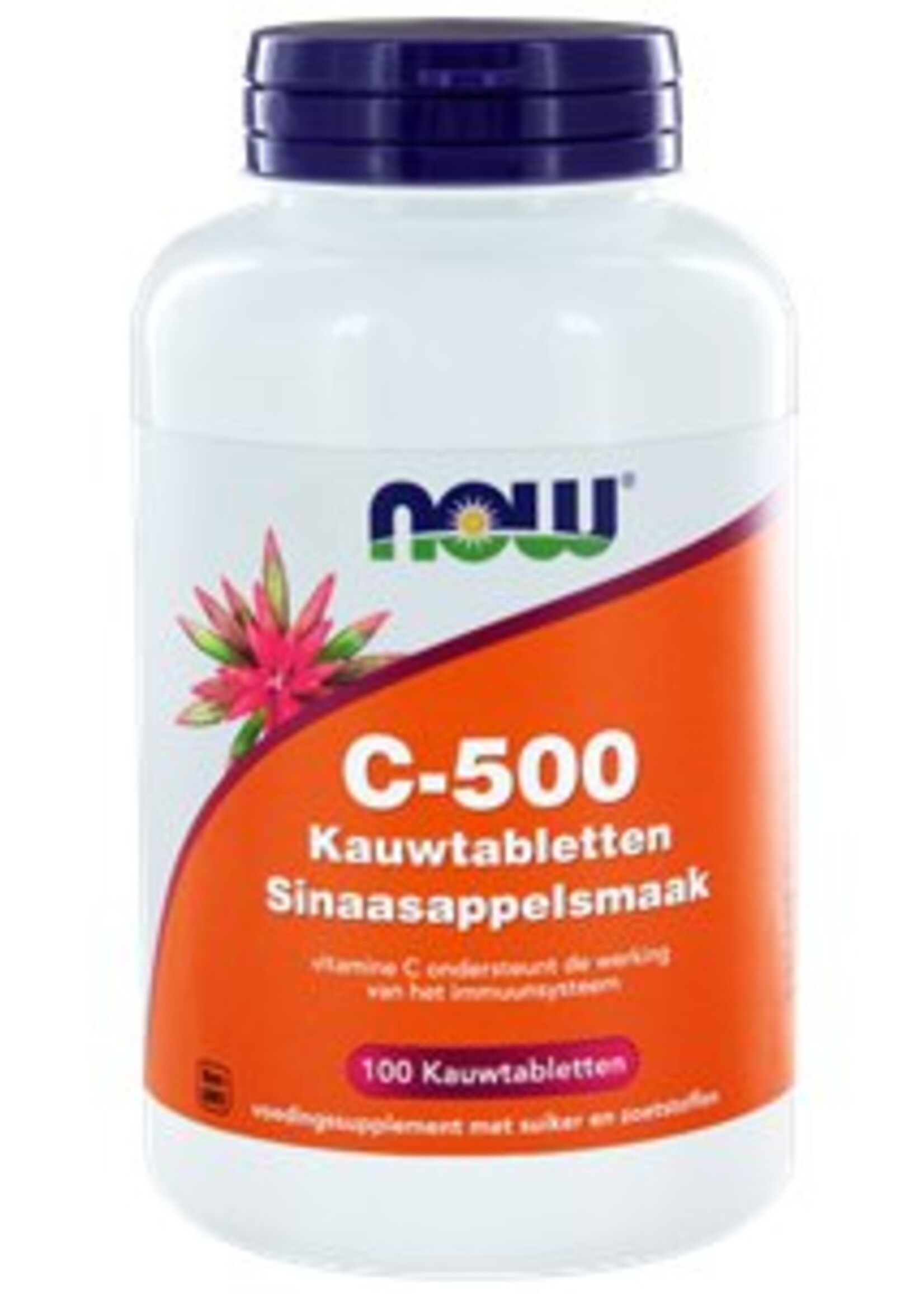 NOW C-500 Kauwtabletten 100 tabletten