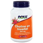 NOW Choline en Inositol 500 mg 100 cap