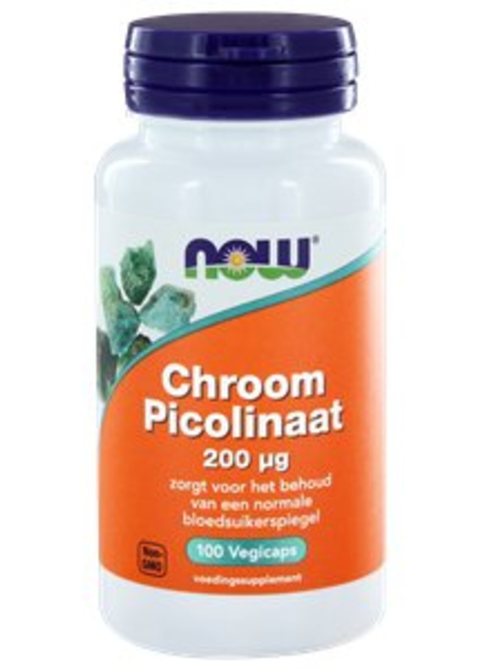 NOW Chroom Picolinaat 200 mcg 100 capsules