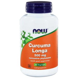 NOW Curcuma Longa 500 mg 60 capsules