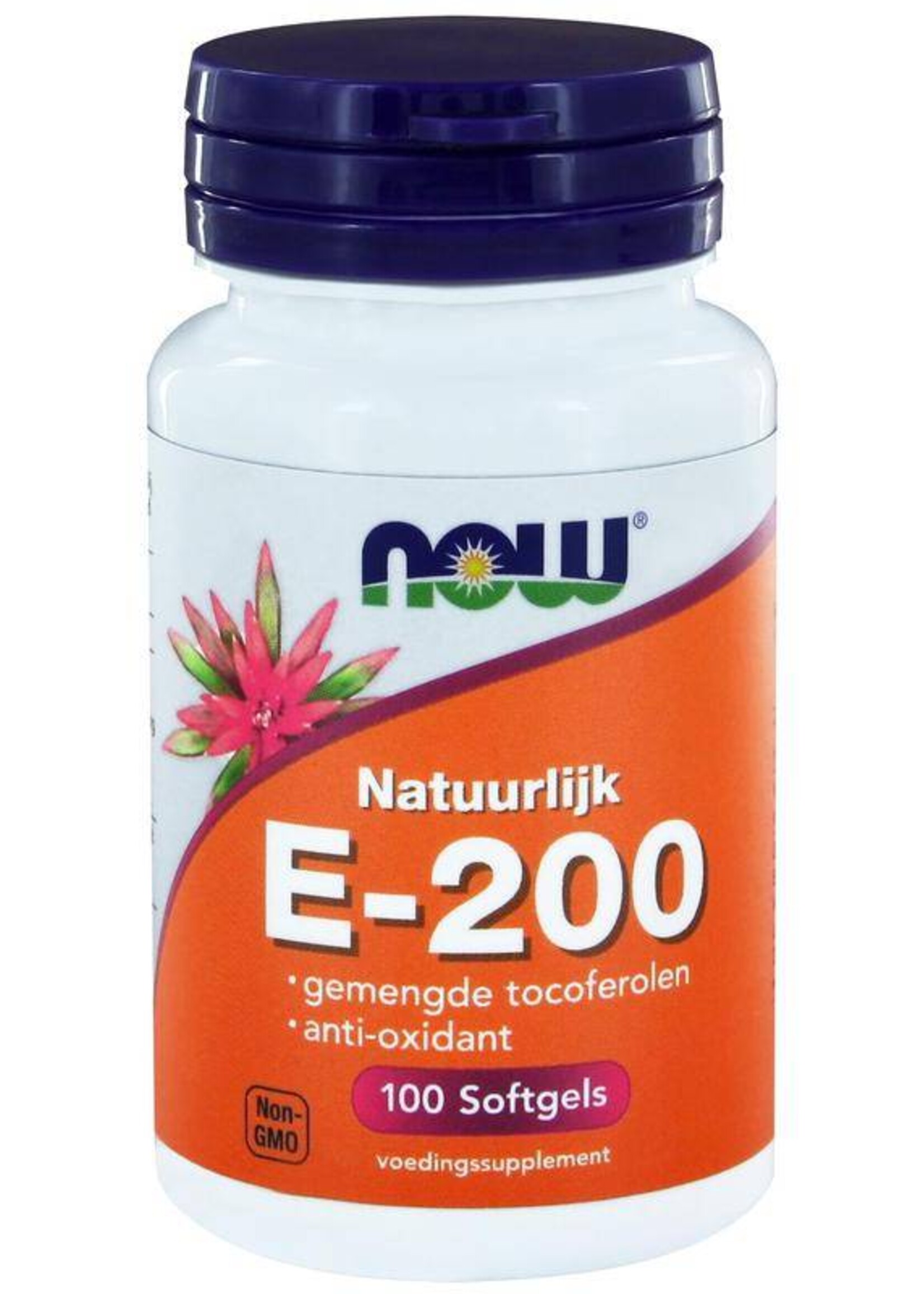 NOW Natuurlijk E-200 100 softgels