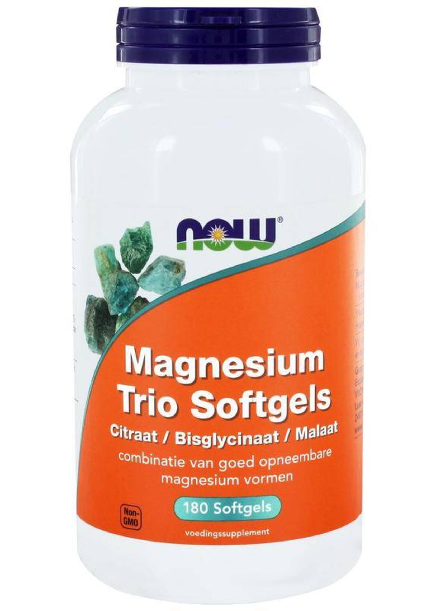 NOW Magnesium Trio Softgels 180 capsules
