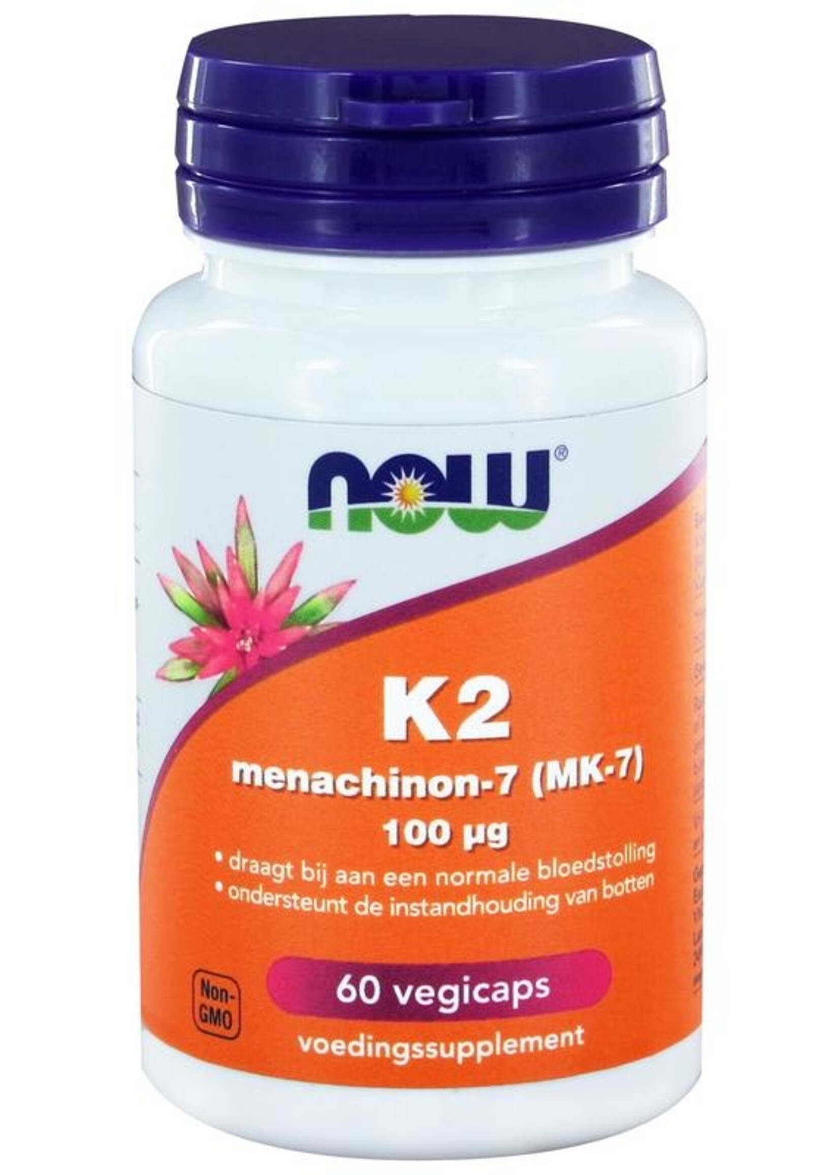NOW K2 Menachinon 7 100 mcg 60 v-caps
