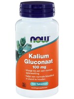 NOW Kalium gluconaat 99 mg 100 tabletten