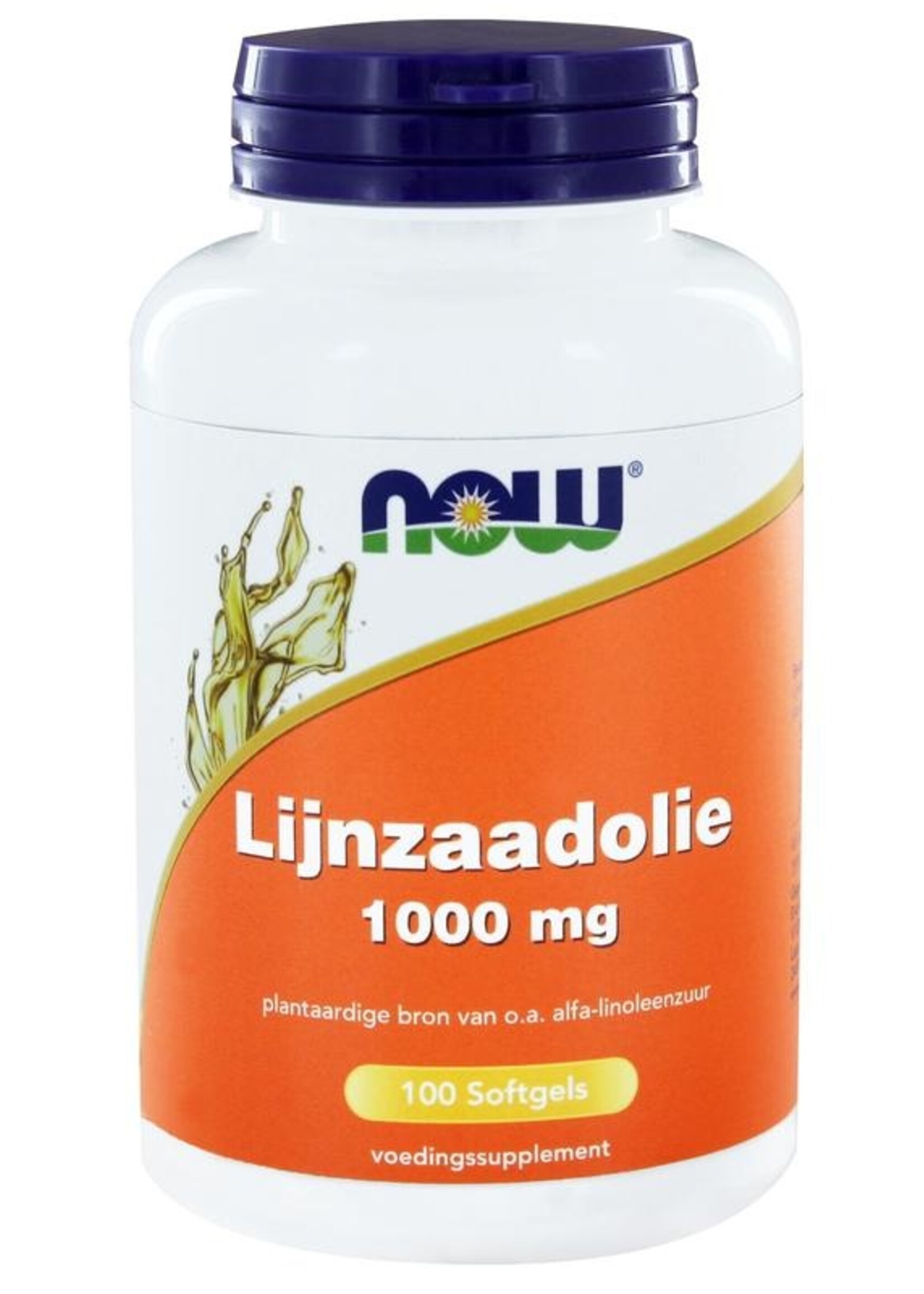 NOW Lijnzaadolie / Flaxoil 1000 mg 100 softgels