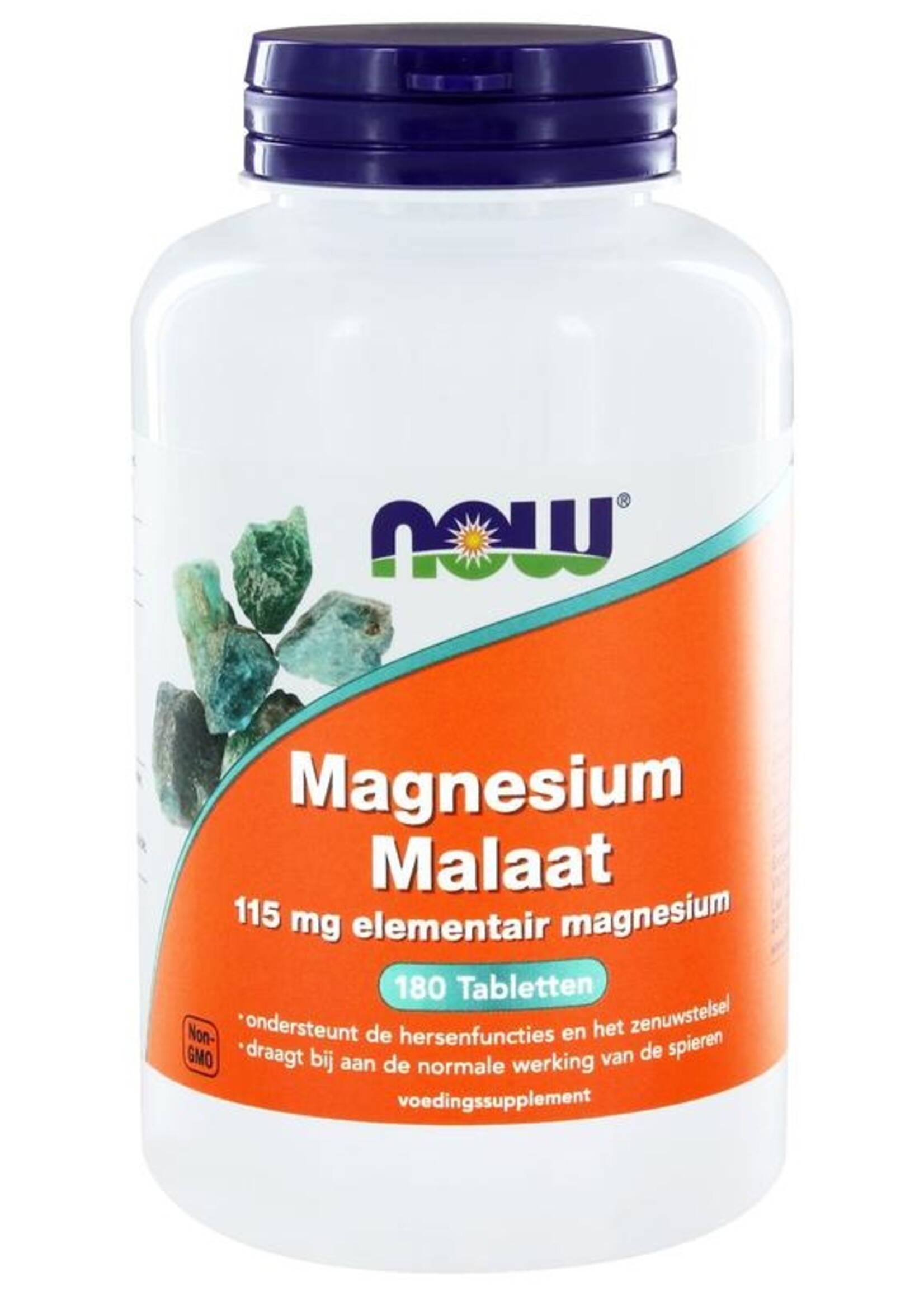 NOW Magnesium Malaat 1000 mg 180 tabletten