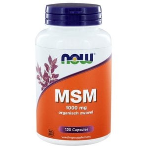 NOW MSM 1000 mg 120 capsules