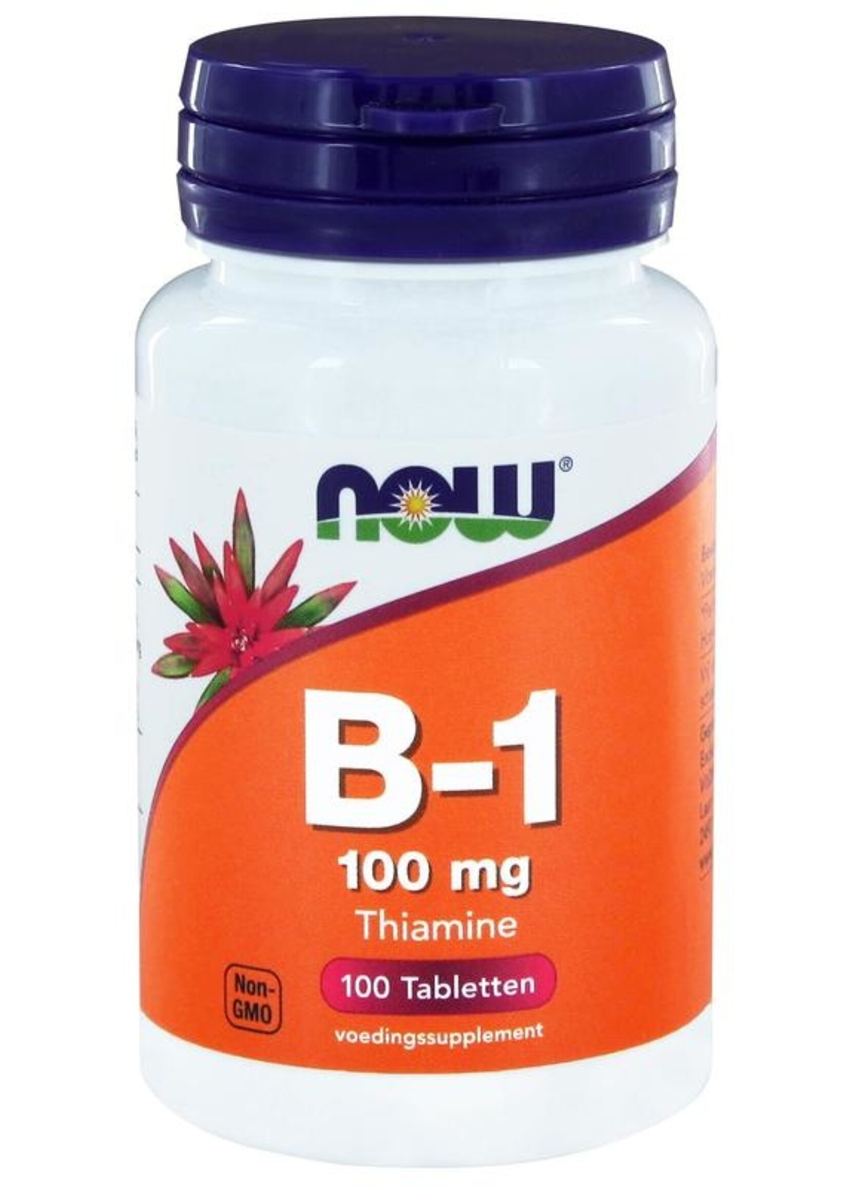 NOW Vitamine B1 100 mg 100 tabletten