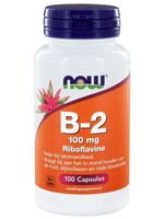 NOW Vitamine B-2 100 mg 100 capsules