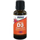 NOW Vitamine D-3 druppels 1000 ie 30 ml