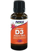 NOW Vitamine D-3 druppels 1000 ie 30 ml