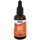 NOW Vitamine D3 200 ie druppels 60 ml