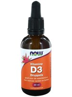 NOW Vitamine D3 200 ie druppels 60 ml