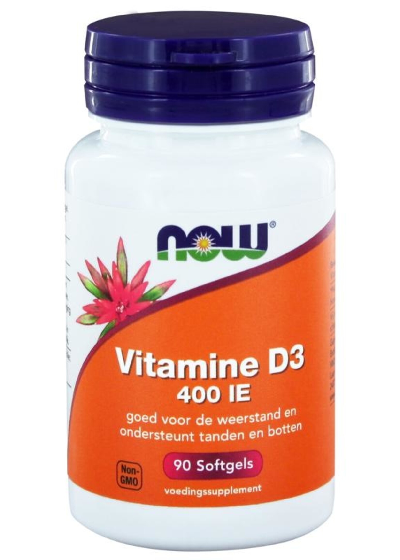 NOW Vitamine D3 400 ie 90 softgels