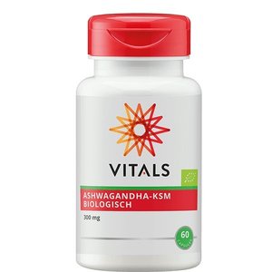 Vitals Ashwagandha-KSM Biologisch 60 capsules