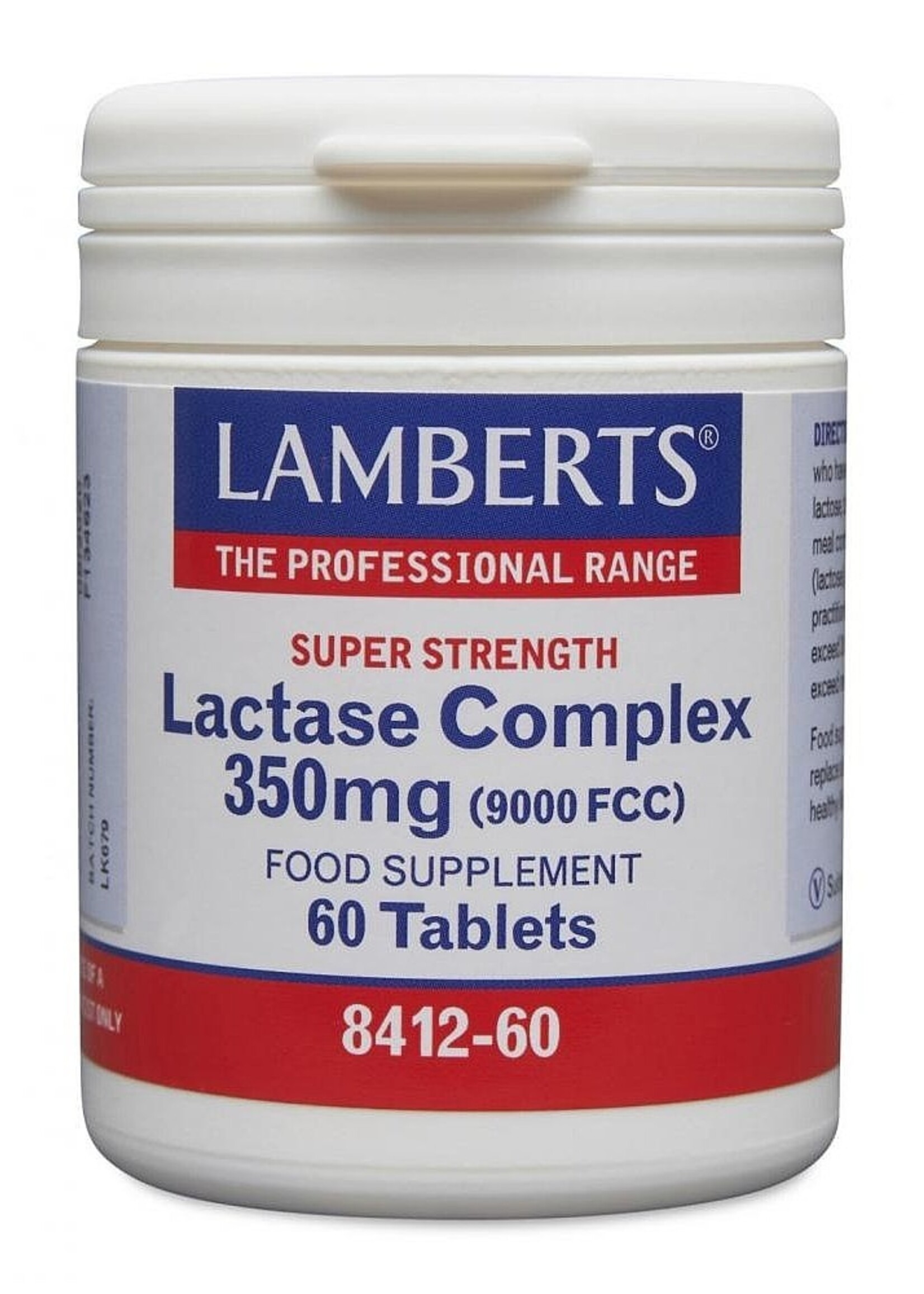 Lamberts Lactase Complex 350 mg 60 tabletten