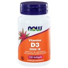 NOW Vitamine D3 2000IE 120 sft