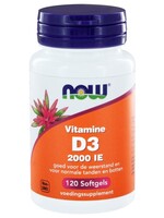 NOW Vitamine D3 2000IE 120 sft