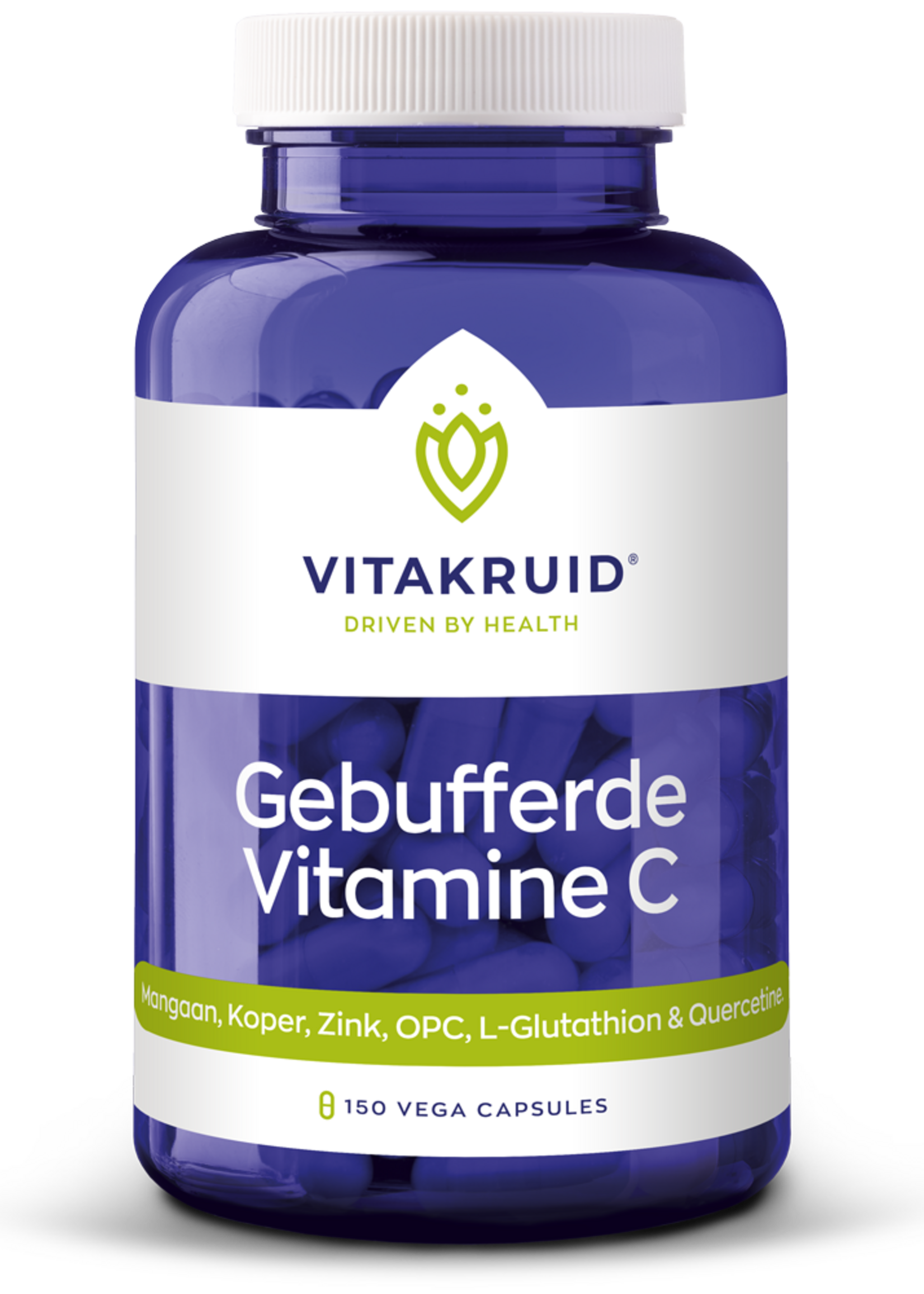 Vitakruid Gebufferde Vitamine C 180 capsules