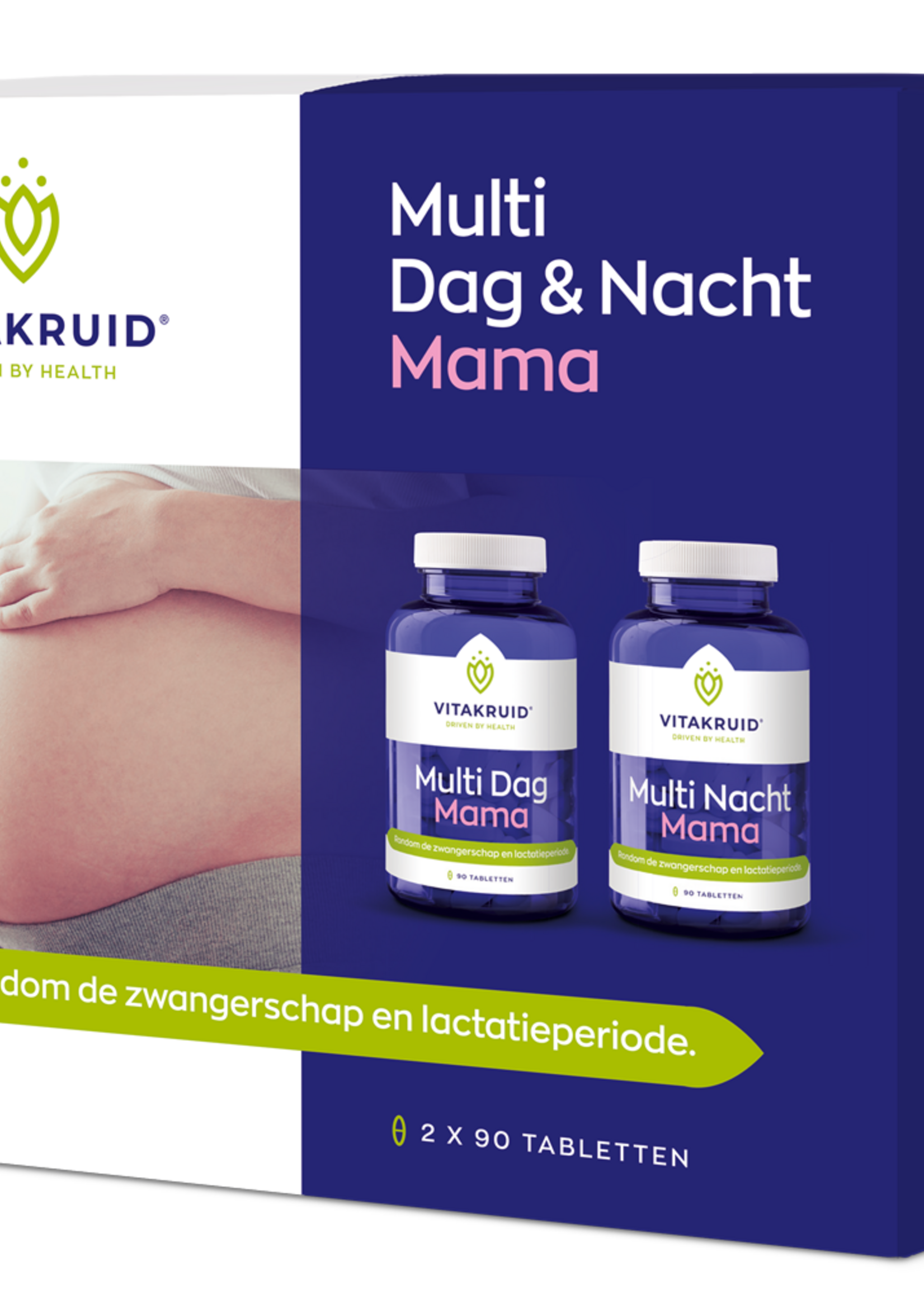 Vitakruid Multi Dag & Nacht Mama 2 x 90 tabletten