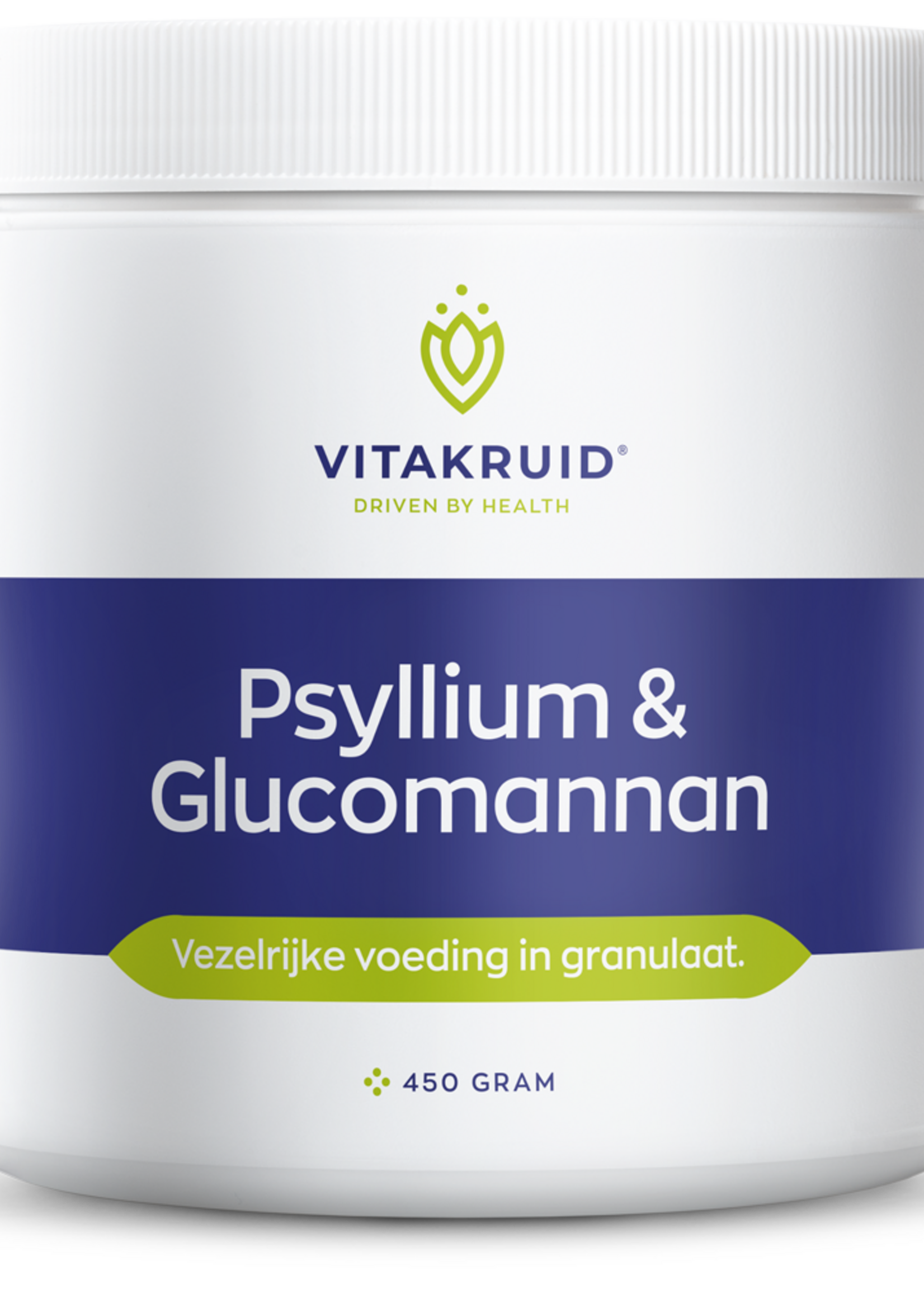 Vitakruid Psyllium en Glucomannan 450 gram