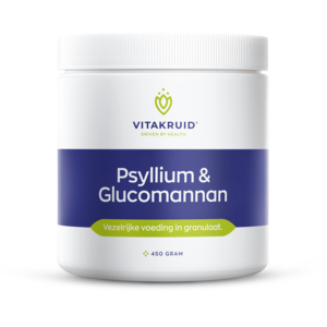 Vitakruid Psyllium en Glucomannan 450 gram